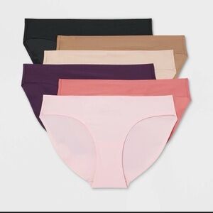 Auden 6pk Bonded Microfiber Bikini Underwear L